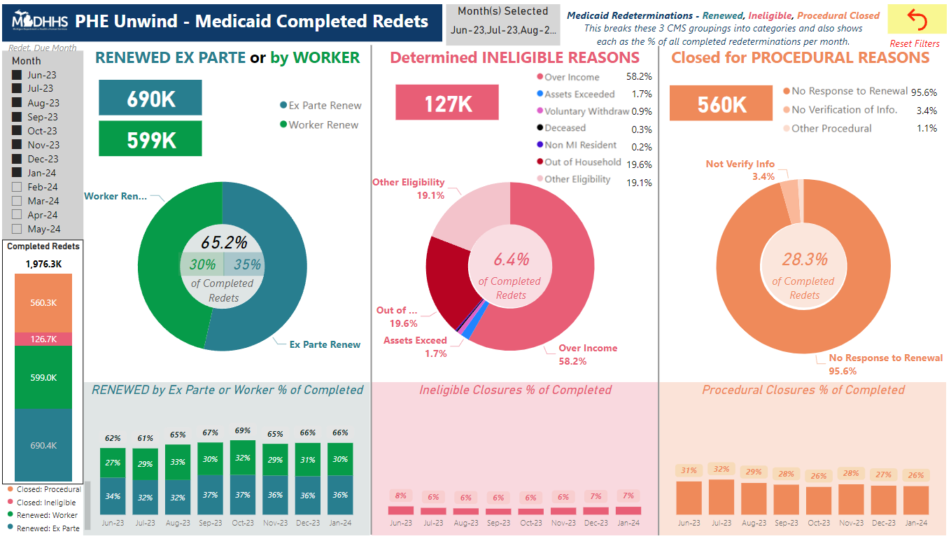 Michigan Medicaid Stats